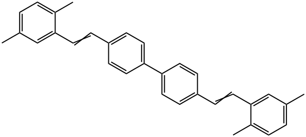 4,4'-BIS(2,5-DIMETHYLSTYRYL)BIPHENYL Structure