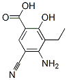 72817-95-9 Benzoic acid, 4-amino-5-cyano-3-ethyl-2-hydroxy- (9CI)
