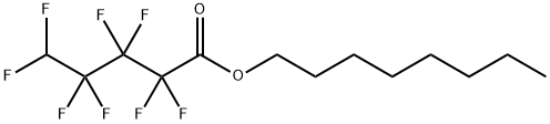 2,2,3,3,4,4,5,5-Octafluoropentanoic acid octyl ester Structure
