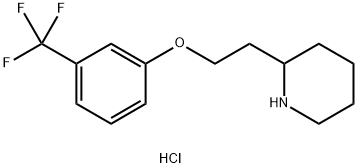 2-{2-[3-(Trifluoromethyl)phenoxy]ethyl}piperidinehydrochloride|