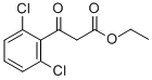 3-(2,6-二氯苯基)-3-氧代丙酸乙酯 结构式