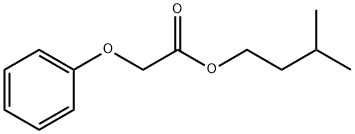 3-methylbutyl phenoxyacetate Structure