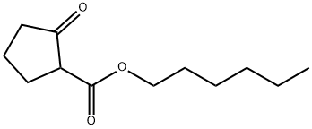 2-Oxocyclopentanecarboxylic acid hexyl ester,72845-82-0,结构式
