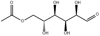 6-O-アセチル-D-グルコース 化学構造式