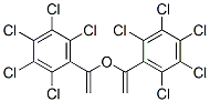 (Pentachlorophenyl)vinyl ether 结构式