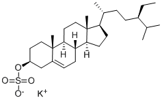 POTASSIUM BETA-SITOSTEROL SULFATE (KSS) Structure