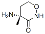 2H-1,2-Oxazin-3(4H)-one,4-aminodihydro-4-methyl-,(R)-(9CI) 结构式