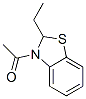 Benzothiazole, 3-acetyl-2-ethyl-2,3-dihydro- (9CI) 结构式