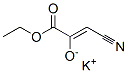 POTASSIUM, (Z)-2-CYANO-1-ETHOXYCARBONYL-ETHENOLATE|
