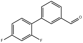 3-(2,4-Difluorophenyl)benzaldehyde Structure