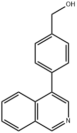 3-(Isoquinolin-1-yl)benzyl alcohol Struktur