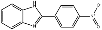 2-(4-ニトロフェニル)-1H-ベンズイミダゾール 化学構造式