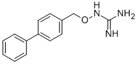 Guanidine, ((1,1'-biphenyl)-4-ylmethoxy)- Struktur