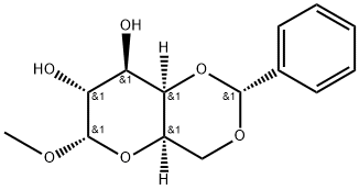 甲基-4,6-O-苯亚甲基-Α-D-吡喃半乳糖苷,72904-85-9,结构式