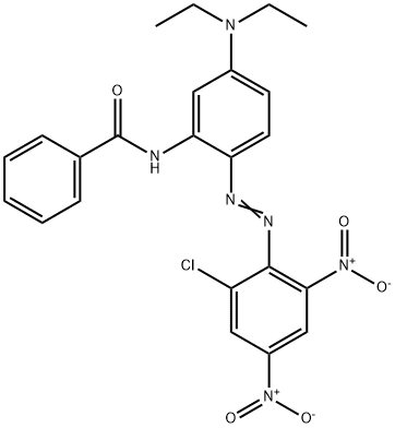 N-[2-[(2-chloro-4,6-dinitrophenyl)azo]-5-(diethylamino)phenyl]benzamide|N-[2-[(2-氯-4,6-二硝基苯基)偶氮]-5-(二乙氨基)苯基]苯甲酰胺