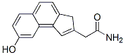 2-(carbamylmethyl)-8-hydroxy-3H-cyclopenta(a)naphthalene|