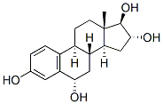 6ALPHA-Hydroxyestriol, 7291-49-8, 结构式