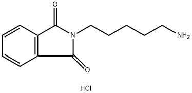 N-(5-AMINO-PENTYL)-PHTHALIMIDE HCL|2-(5-氨基戊基)异吲哚啉-1,3-二酮盐酸盐