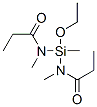 N,N'-(ethoxymethylsilylene)bis[N-methylpropionamide]|