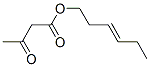 hex-3-enyl acetoacetate 结构式