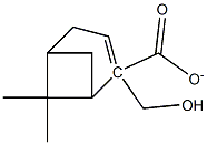 (6,6-dimethylbicyclo[3.1.1]hept-2-en-2-yl)methyl formate Struktur
