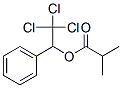 2,2,2-trichloro-1-phenylethyl isobutyrate 结构式