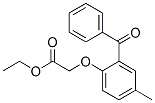 2-Benzoyl-4-methylphenyloxyacetic acid ethyl ester,72942-62-2,结构式