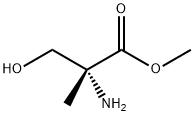 D-Serine, 2-methyl-, methyl ester (9CI) 化学構造式