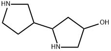 [2,3-Bipyrrolidin]-4-ol (9CI) Structure