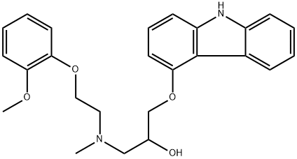卡维地洛杂质, 72956-35-5, 结构式