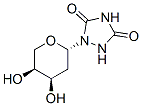 1,2,4-Triazolidine-3,5-dione, 1-(2-deoxy-alpha-L-erythro-pentopyranosyl)- (9CI) Structure