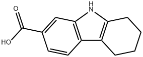 2,3,4,9-テトラヒドロ-1H-カルバゾール-7-カルボン酸 化学構造式