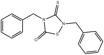 2,4-DIBENZYL-5-OXOTHIADIAZOLIDINE-3-THIONE