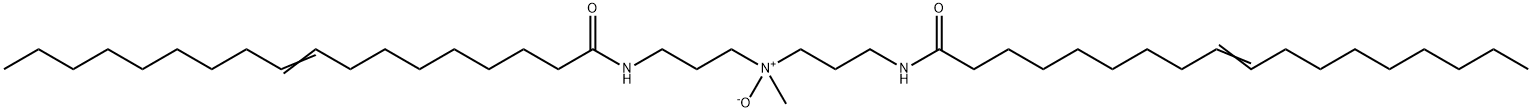 [N,N'-[(Methylimino)bis(3,1-propanediyl)]bis(9-octadecenamide)]N-oxide,72987-25-8,结构式