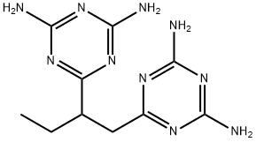 6,6'-(1-ethylethylene)bis(1,3,5-triazine-2,4-diamine),72987-36-1,结构式