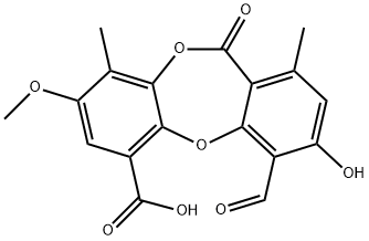 茶痂衣酸, 7299-11-8, 结构式