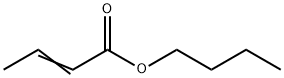 クロトン酸ブチル 化学構造式