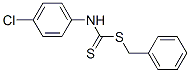 N-(p-Chlorophenyl)carbamodithioic acid benzyl ester,730-12-1,结构式