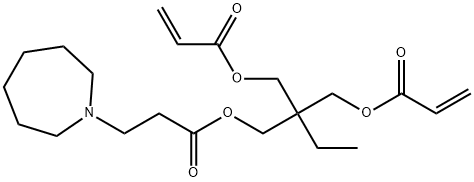 [2-[3-(azepan-1-yl)propanoyloxymethyl]-2-(prop-2-enoyloxymethyl)butyl] prop-2-enoate|