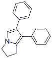 6,7-diphenyl-2,3-dihydro-1H-pyrrolizine 结构式