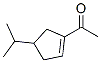 Ethanone, 1-[4-(1-methylethyl)-1-cyclopenten-1-yl]- (9CI),73011-52-6,结构式