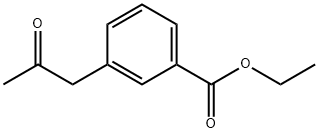 3-(2-氧代丙基)苯甲酸乙酯,73013-49-7,结构式