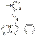 3-Methyl-2-[(6-phenylimidazo[2,1-b]thiazol-5-yl)azo]thiazolium Structure