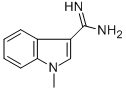 1-METHYLINDOLE-3-CARBOXAMIDINE Structure