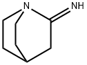 1-Azabicyclo[2.2.2]octan-2-imine(9CI) Structure