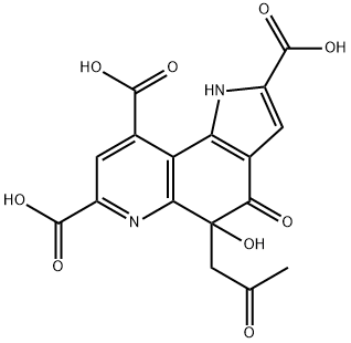 acetonyl methoxatin Struktur