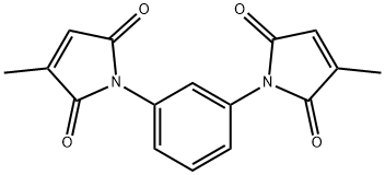 1,3-Bis(citraconimidomethyl)benzene 结构式