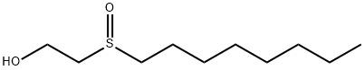 2-ヒドロキシエチルオクチルスルホキシド 化学構造式