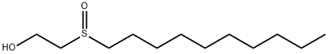 2-(decylsulphinyl)ethanol Struktur