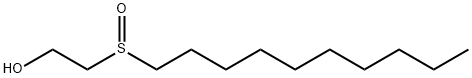 2-(decylsulphinyl)ethanol Structure